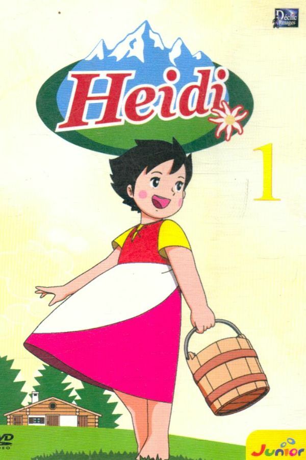 HEIDI DVD 1, épisodes 1 à 4