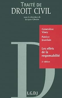 Les effets de la responsabilité