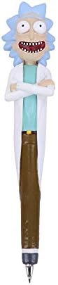Nemesis Now Stylo Morty Rick sous licence officielle, en polyrésine, blanc, 18 cm