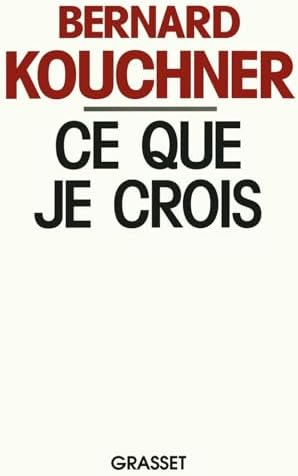 Ce que je crois