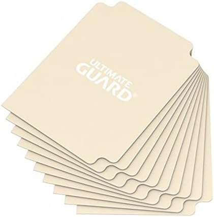 Ultimate Guard Intercalaires Carte Taille Standard (Lot de 10, Sable)