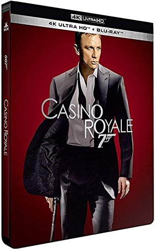 Casino Royale Steelbook Blu-ray 4K Ultra HD