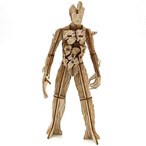 Incredibuilds Guardians of the Galaxy 3D Wood Model Kit Groot Kits