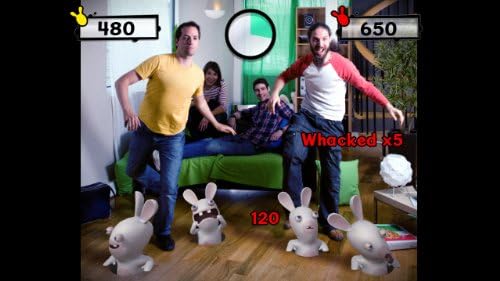 Les Lapins Crétins : partent en live (jeu Kinect)