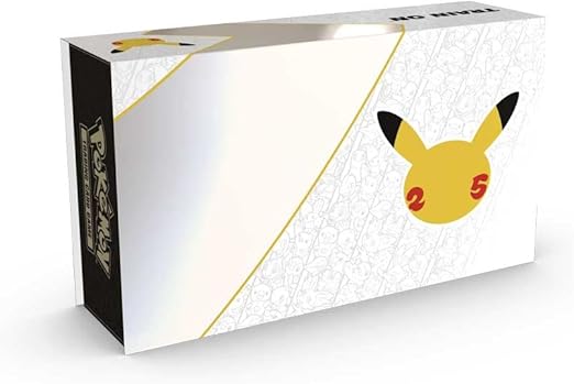 Pokémon - Collection de célébrations Ultra Premium (25ême Anniversaire) - Jeu de Cartes à partir de 6 Ans - 2 Joueurs - 10 Minutes de Temps de Jeu ou Plus