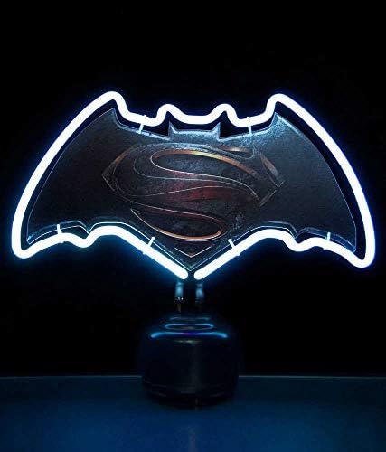 Batman v Superman Neon Light Logo 24 x 30 cm Groovy Comics Decoration