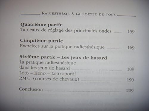 Radiesthésie à la portée de tous: De la théorie à la pratique, l'art d'utiliser