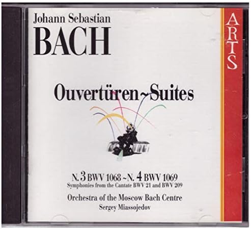 Ouvertüren Suites für Orchester Nr, 3 D-Dur BWV 1068 / Nr, 4 D-Dur BWV 1069 / Ic