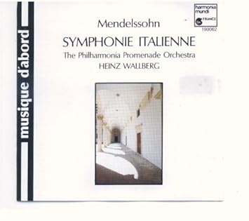 Unknown Artist - Mendelssohn - Symphonie Italienne - The