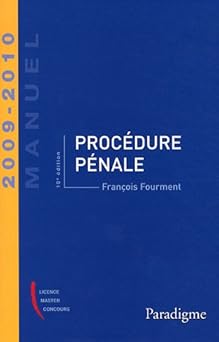 Procédure pénale 2009-2010