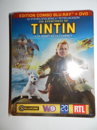Tintin : Le Secret de la Licorne - STEELBOOK blu ray