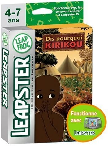 LeapFrog - LEAPSTER - Jeu : Kirikou - Dis pourquoi ? (Michel Ocelot)