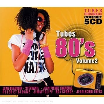 Coffret 5 CD : Tubes 80's / Volume 2