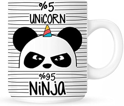 Unicorn Mug Unicorn Ninja Geek Store Chubby Calici Tazze