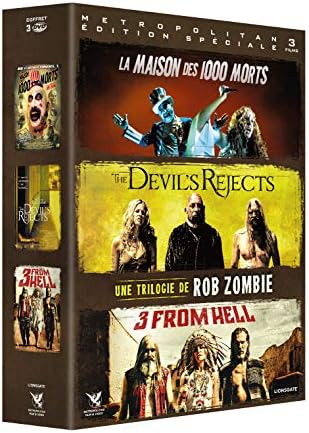 Rob zombie - trilogie : 3 from hell + the devil's rejects + la maison des 1000 m