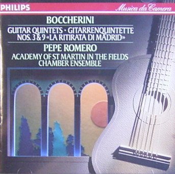 Boccherini-Romero-Quintettes pour Guitare N 3 et 9