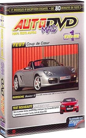 Auto DVD Mag, 100% test autos, Coup de coeur Porche Boster S