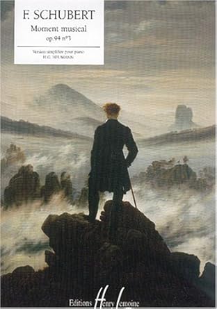 Partitions classique LEMOINE SCHUBERT FRANZ - MOMENT MUSICAL OP,94 N°3 - PIANO