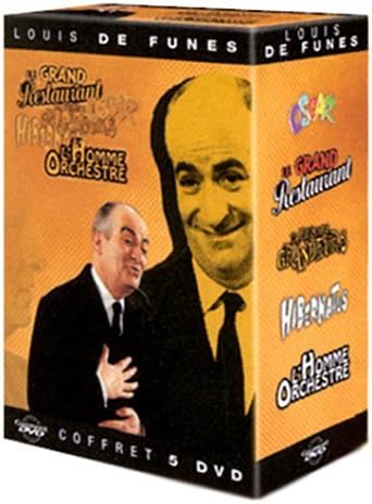 Coffret Louis De Funês 5 films DVD