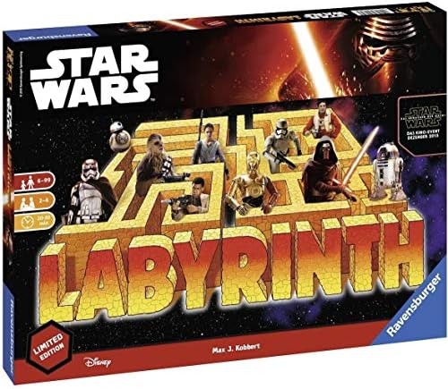 Ravensburger - 82338 - Jeu de Société - Labyrinthe Star Wars Edition française Limitée