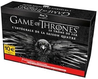 Le trône de fer Coffret de pré-réservation de la Saison 4 Blu-Ray Edition limitée