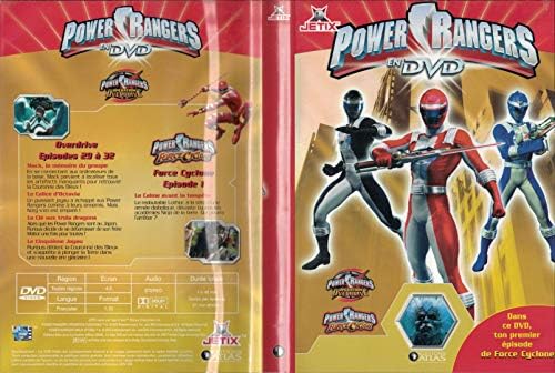 Power Rangers en DVD Force Cyclone épisode 1 - Overdrive épisodes 29 à 32
