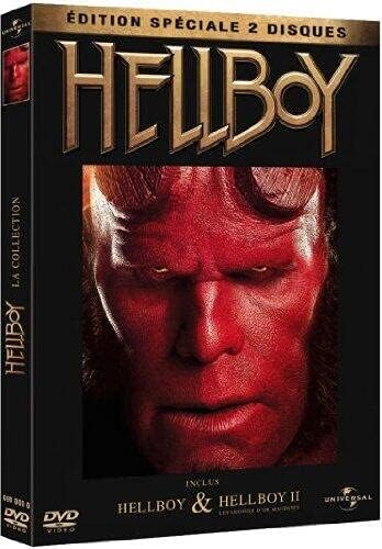 Hellboy 1 et 2 : coffret 2 DVD