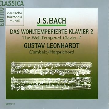 J,S, Bach : The Well-Tempered Clavier, Volume 2