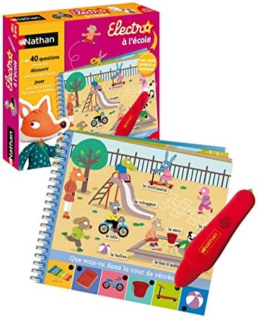 Nathan - 31033 - Jeu Electro de QR - Jeu éducatif - Jeu de société - Lettres