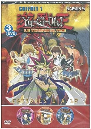 Yu-gi-oh Le tournoi ultime Saison 5 coffret 1 Episode 1 a 12 / 3 DVD * NEUF *