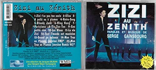 ZIZI AU ZENITH 1995 (Paroles et Musique de Serge Gainsbourg)