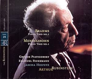 Mendelsssohn : Trio pour piano, violon et violoncelle n° 1 op, 49 - Brahms : Tr