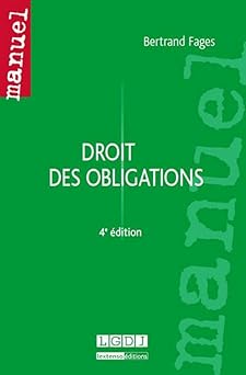 Droit des obligations, 4ême Edition