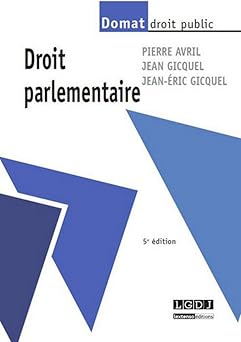 Droit parlementaire, 5ême Ed,
