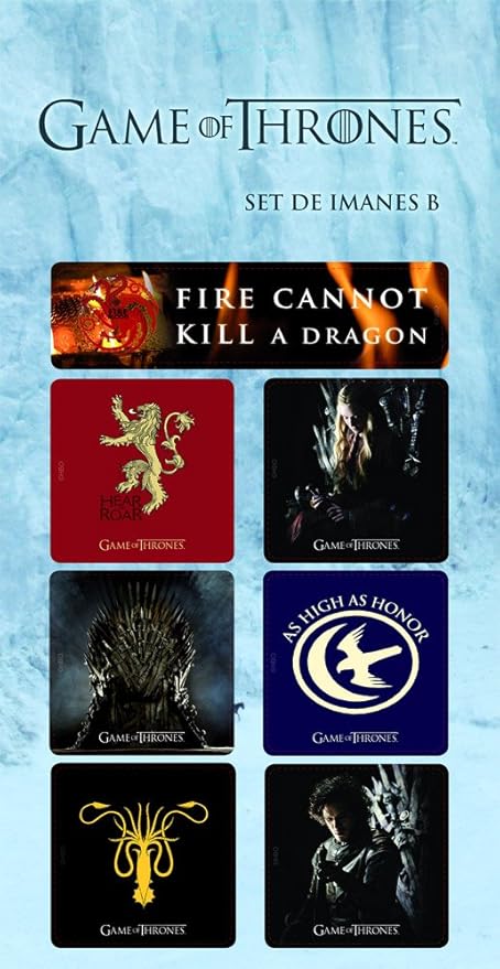 Magnettes 'Game of Thrones' - Set Magnets B