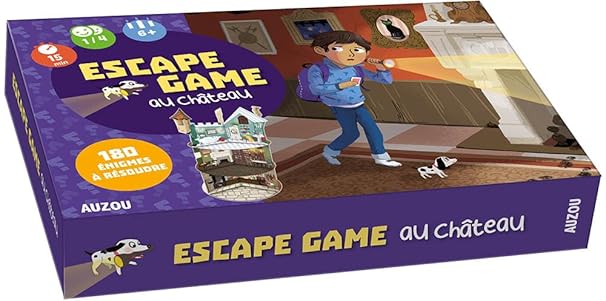Editions Auzou - Escape Game Au Chateau - 180 Enigmes a Resoudre