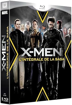 X-men, l'Intégrale - Coffret 5 Blu-ray (inclu X-Men : Le commencement)