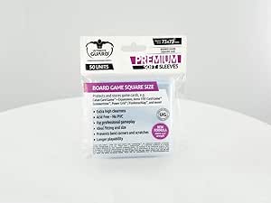 Ultimate Protection carrà Premium Soft Manches pour Cartes de Jeu (Lot DE 50)