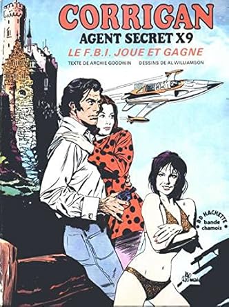 Le F,B,I, Federal bureau of investigation joue et gagne (Corrigan, agent secret X 9...)