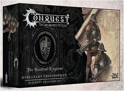 Para Bellum Wargames Conquest: The Last Argument of Kings Miniatures 12-Pack Hundred Kingdoms: Mercen