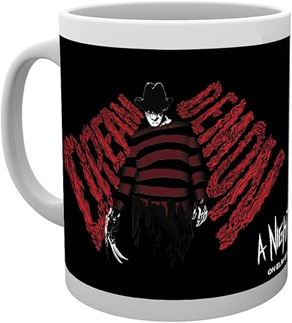 GB Eye, Nightmare on Elm Street, Freddy, Mug