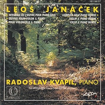Janacek: Complete solo piano works - Violin & Piano works - Cello & Piano works