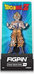 FiGPiN - Dragon Ball Z: Super Saiyan Goku - Collectible Pin with Premium Display Case