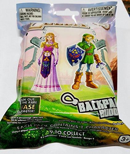 Legend of Zelda porte-clés sac à dos Mystery Bag - 1 modêle alçatoire vendu à l'unité