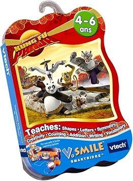 VTech - Cartouche de jeu V,Smile Kung Fu Panda - 92965