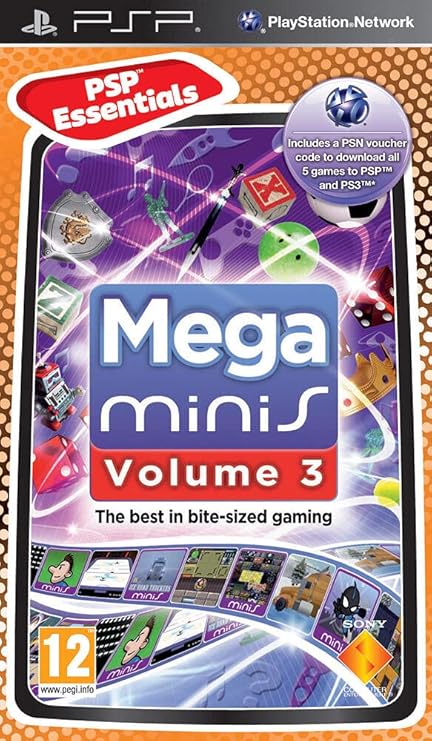 Compilation Mega Minis volume 3 (5 jeux inclus)