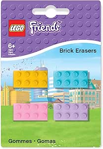Lego 51608 Friends Lot de 4 gommes