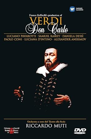 Verdi - Don Carlos / Pavarotti, Ramey, Dessi, Muti (Teatro alla Scala)