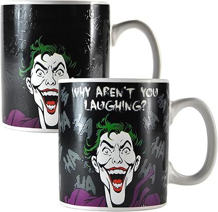 GB Eye MUGBBM37 Tasse thermosensible DC Comics Joker, multicolore, unique