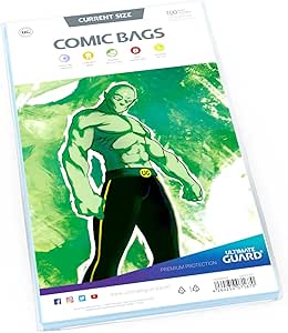Ultimate Guard Comic Sacs (Courant Taille, Lot de 100)